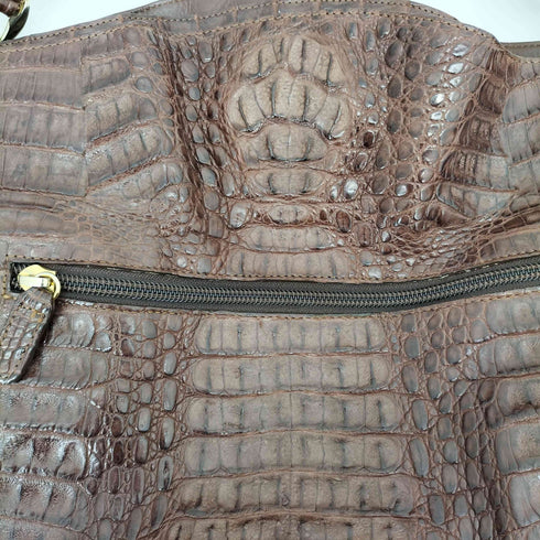 SANPHO  クロコダイルレザーハンドバッグ レディース